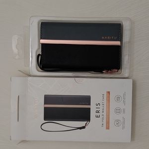 Habitu 'Eris' Tri-Fold Wallet Phone Case Wristlet
